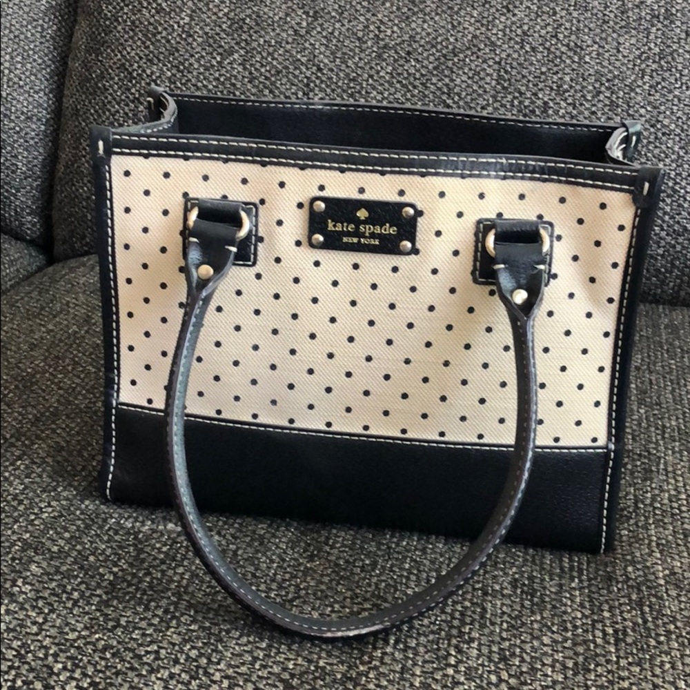 Kate Spade polka dot purse